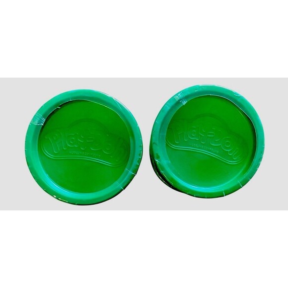 Play-Doh Green 4 Jars .3 Oz Each - Picture 2 of 3